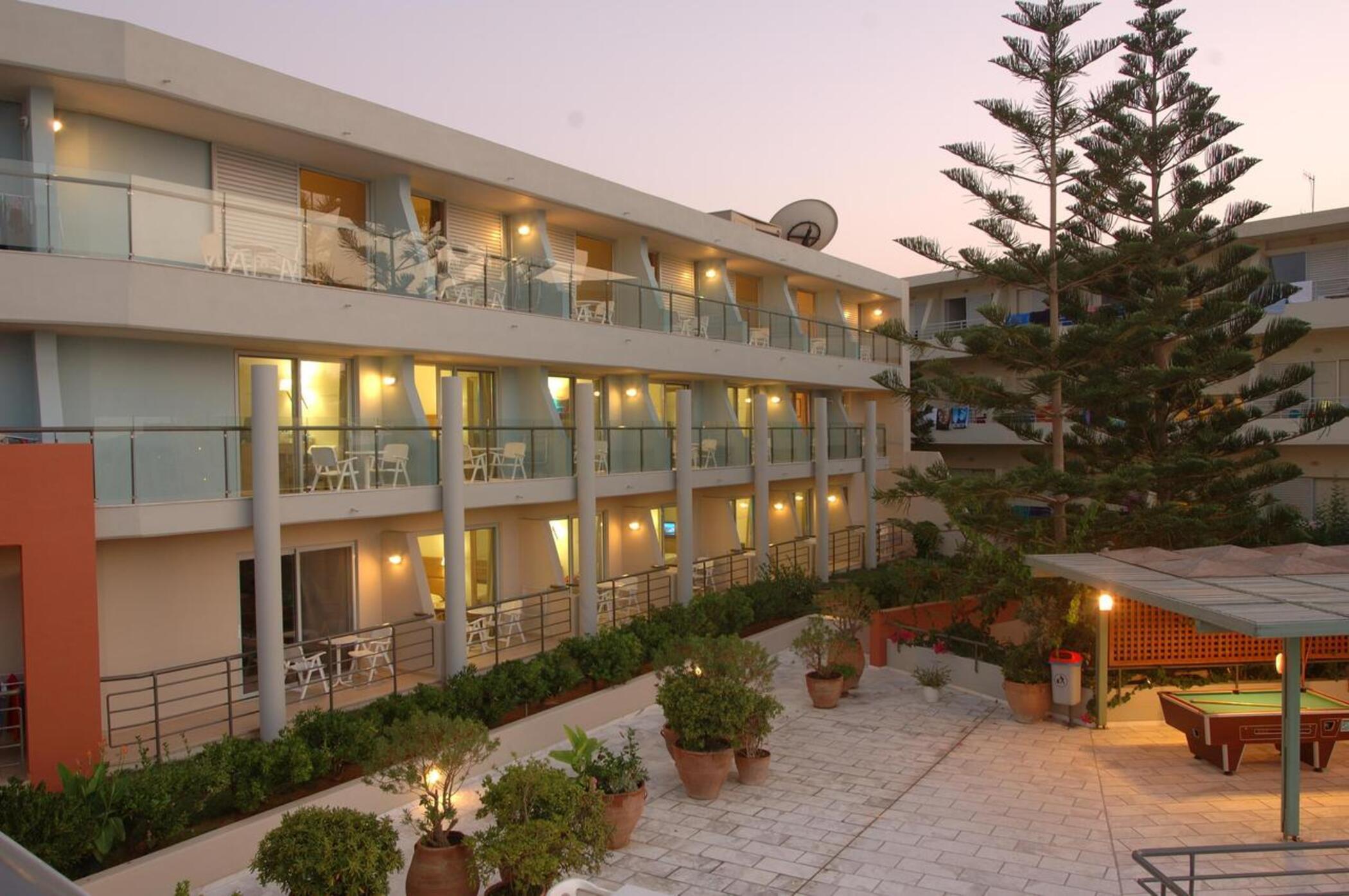 Minos Hotel Rethymno  Luaran gambar